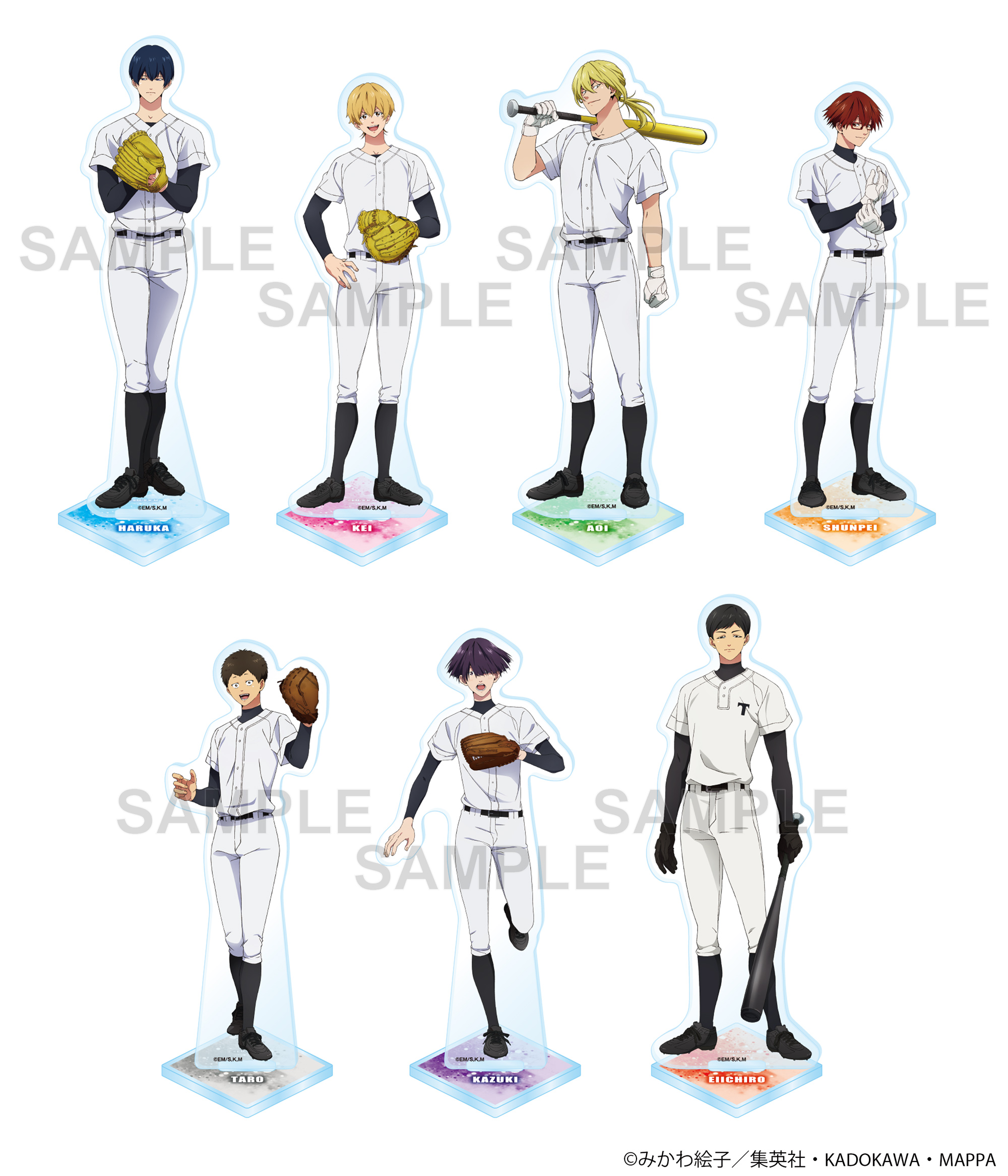 忘却バッテリー_アクリルスタンドフィギュア 清峰葉流火 練習着ver