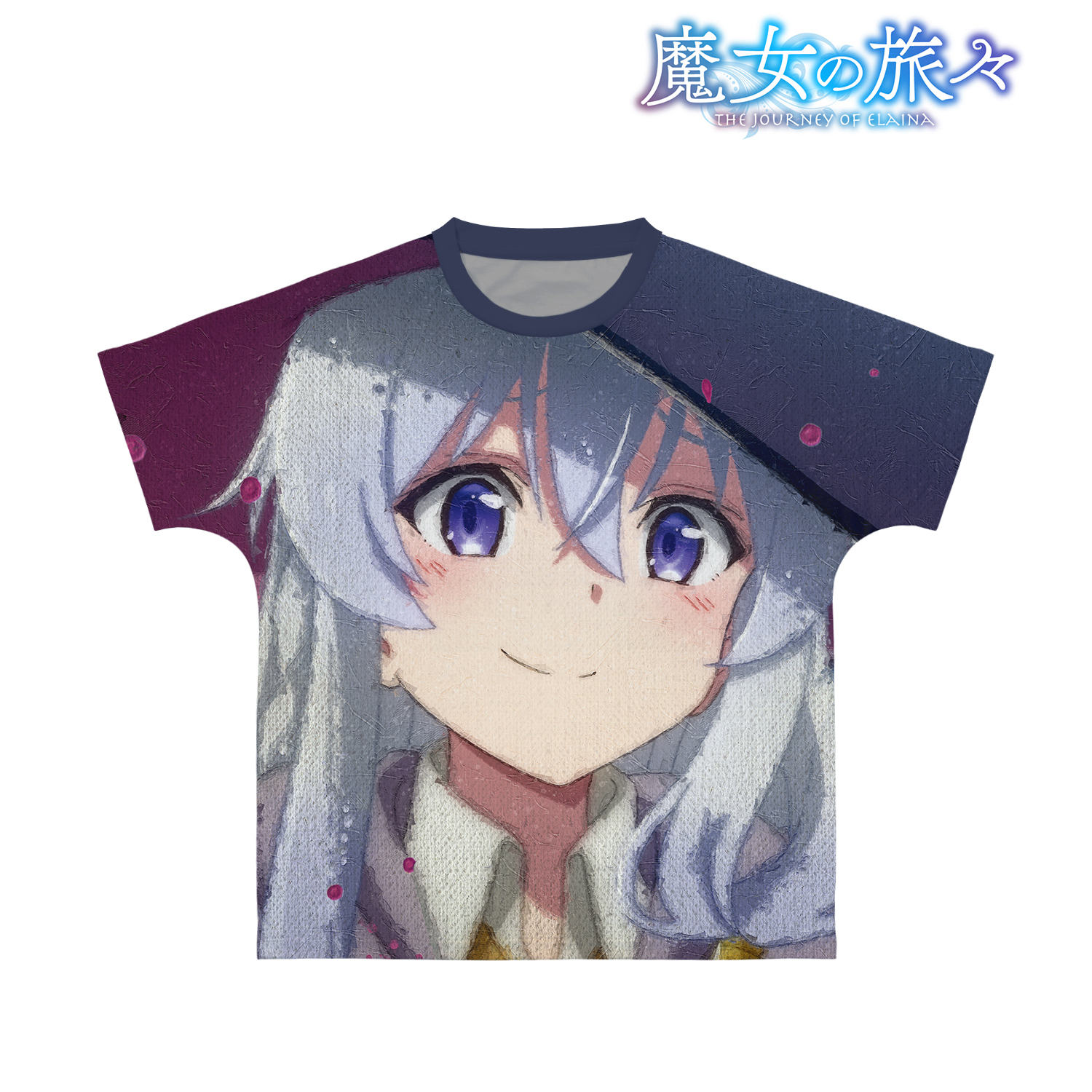 魔女の旅々_(サイズ/XXS)_イレイナ grunge CANVAS フルグラフィックTシャツユニセックス