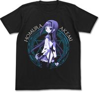 魔法少女まどか☆マギカ_XLサイズ_暁美ほむらTシャツ/BLACK- | 魔法
