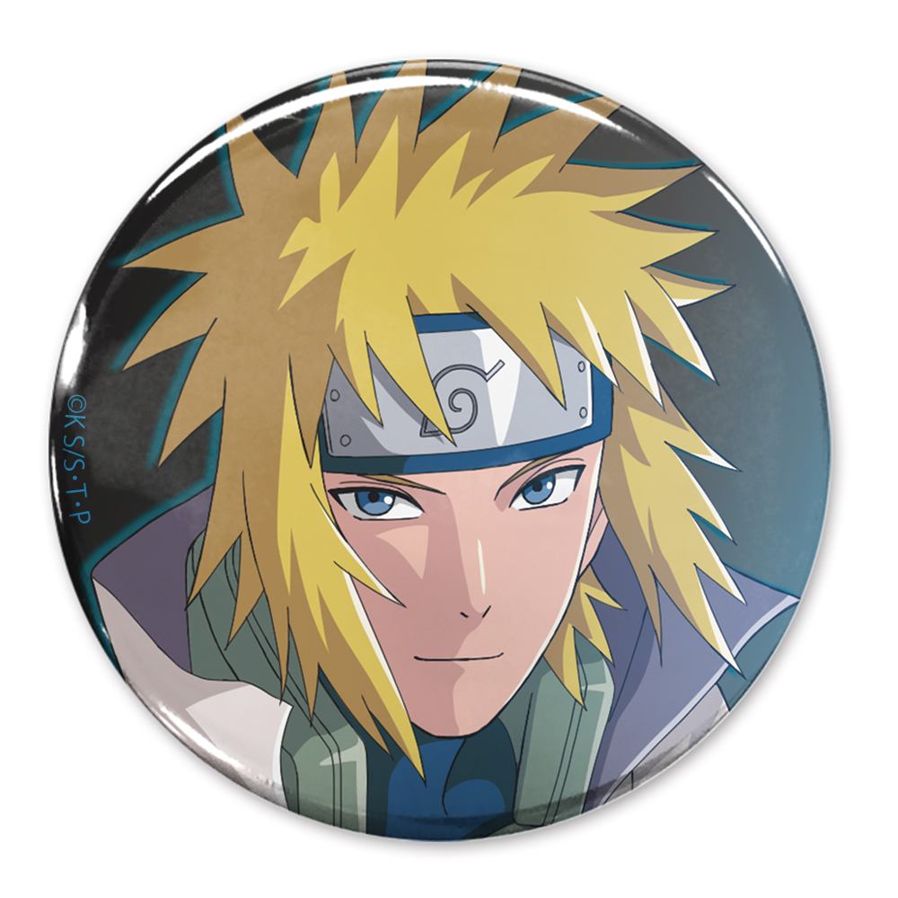 NARUTO-ナルト- 疾風伝_描き下ろし 波風ミナト 65mm缶バッジ