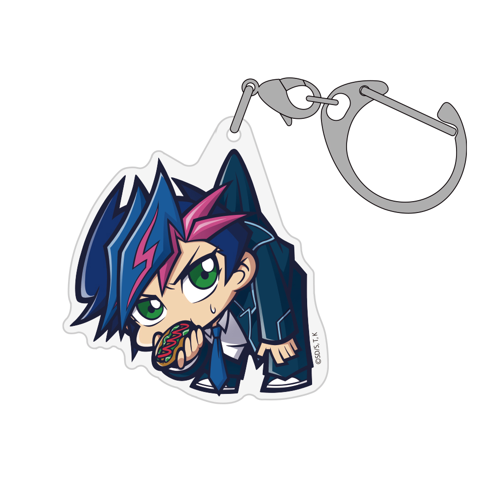 遊☆戯☆王VRAINS_藤木遊作 アクリルつままれ 決闘の記憶Ver.