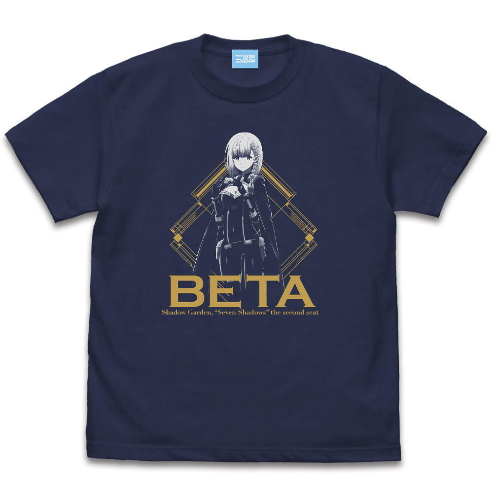 陰の実力者になりたくて！_(XLサイズ)_七陰のベータ Tシャツ/INDIGO