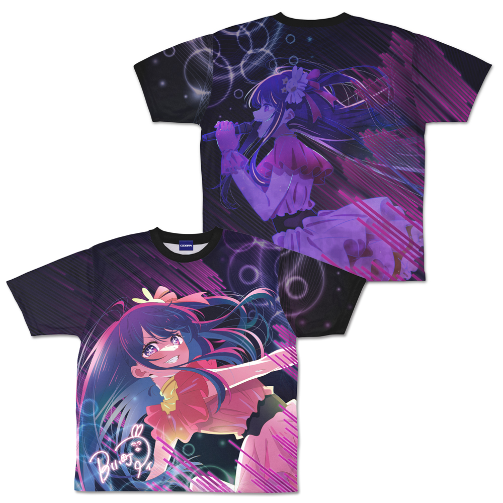 【推しの子】_Lサイズ_アイ 両面フルグラフィックTシャツ ver.2.0