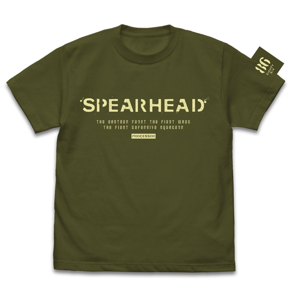 86?エイティシックス?_Lサイズ_スピアヘッド戦隊 Tシャツ/MOSS