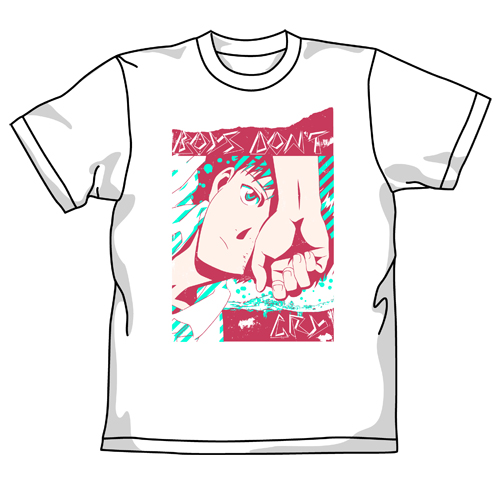 エヴァンゲリオン_XLサイズ_シンジTシャツ/WHITE