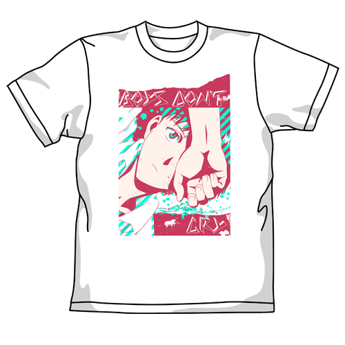 エヴァンゲリオン_Mサイズ_シンジTシャツ/WHITE