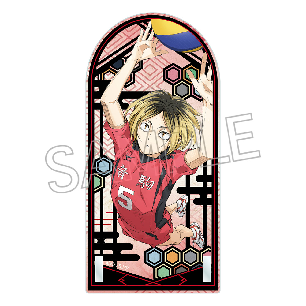 孤爪研磨 ハイキュー!! メガ アクリルスタンド セット ハイキュー!!_切り絵シリーズ vol.5 斜めに飾れるアクリル