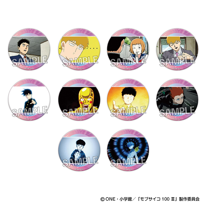 モブサイコ100 ?_トレーディング缶バッジ　BOX1【BOX／10個入り】