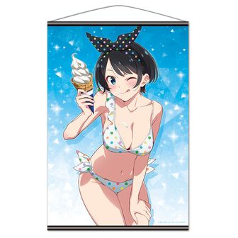 彼女、お借りします_描き下ろしイラスト 水原千鶴 ビーチデートver