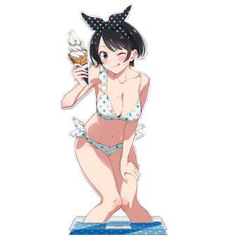 更科瑠夏　アクリルスタンド　レア　赤ずきん　彼女、お借りします。 グッズ-スタンドポップ】彼女、お借りします 描き下ろしBIG