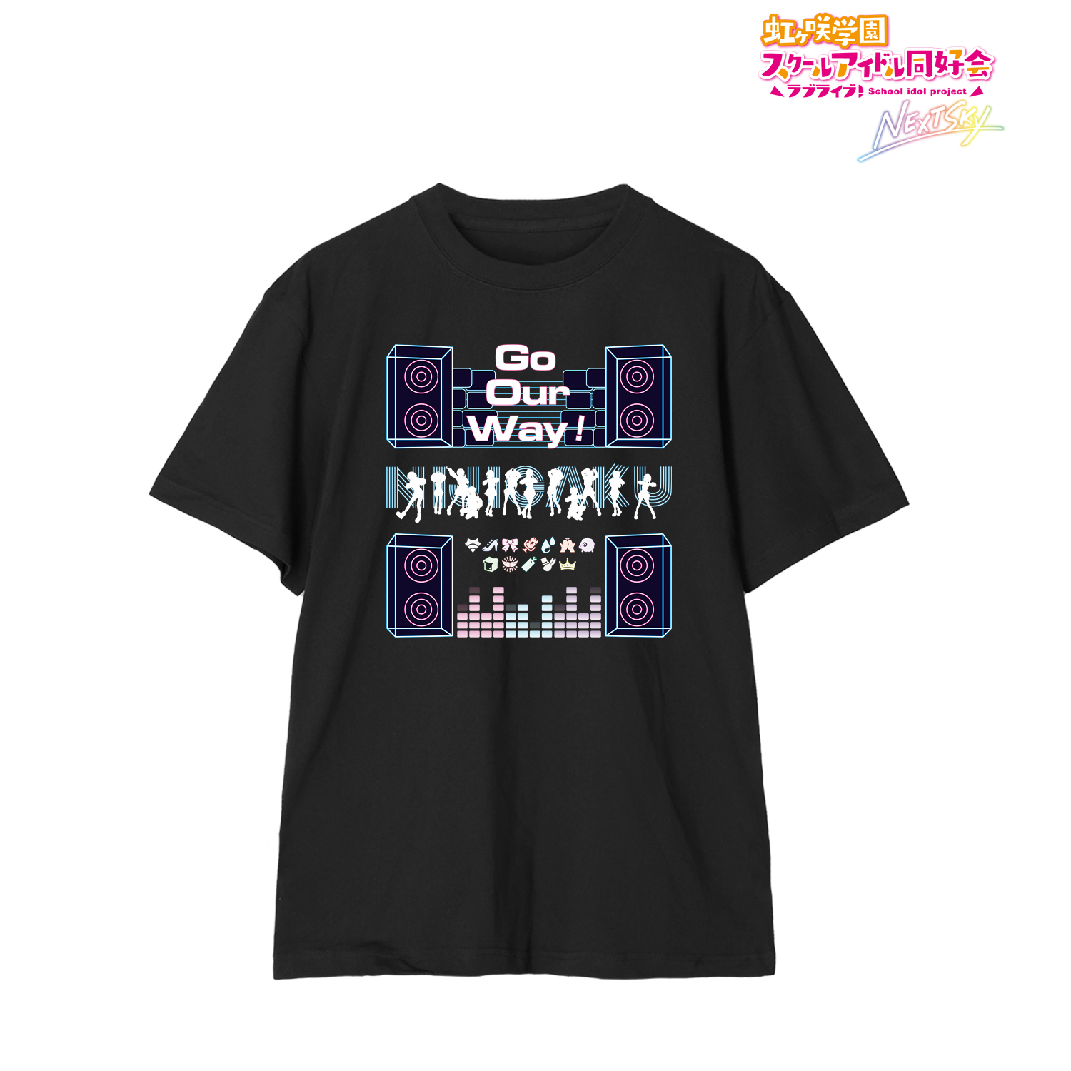 ラブライブ！虹ヶ咲学園スクールアイドル同好会 NEXT SKY_(サイズ/M)_Go Our Way！ Tシャツメンズ