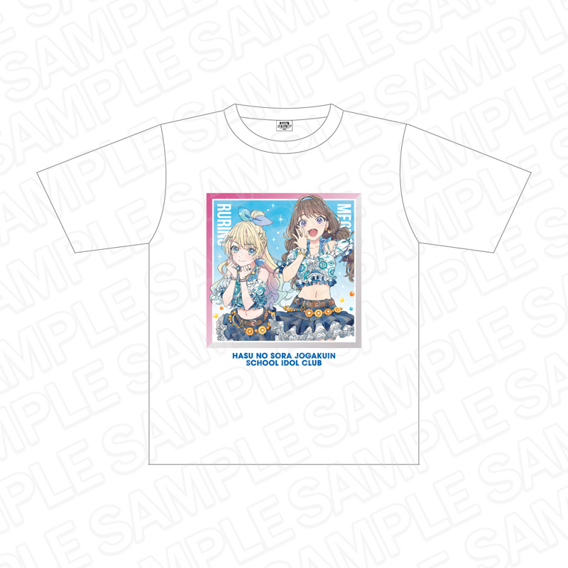 ラブライブ!蓮ノ空女学院スクールアイドルクラブ_フルカラーTシャツ みらくらぱーく! 夏めきペイン ver