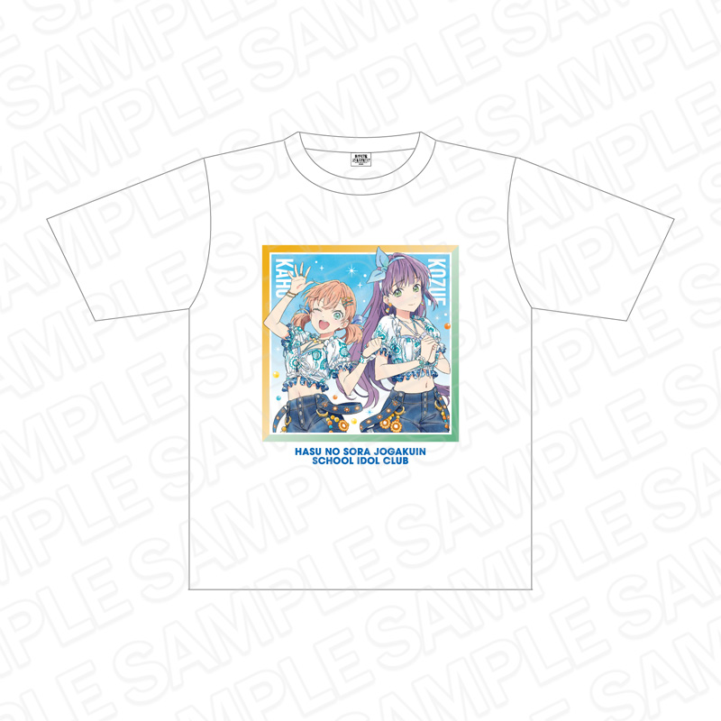 ラブライブ!蓮ノ空女学院スクールアイドルクラブ_フルカラーTシャツ スリーズブーケ 夏めきペイン ver