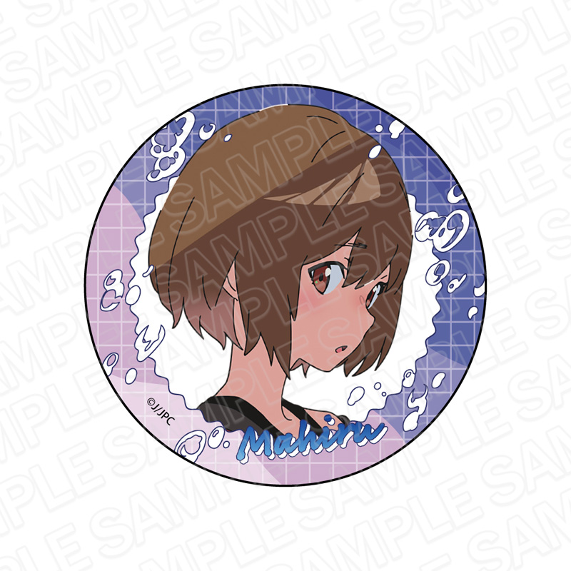 夜のクラゲは泳げない_ホログラムカンバッジ 光月まひる