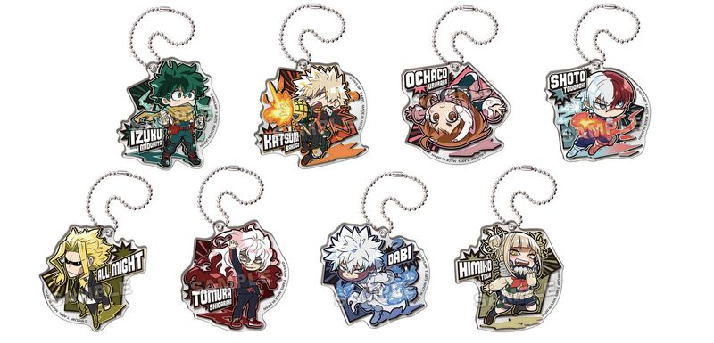 僕のヒーローアカデミア_でふぉめ 決戦! アクリルキーホルダー【BOX／8