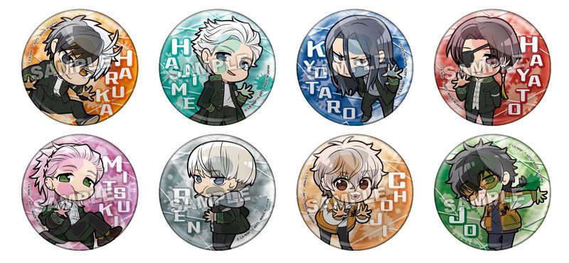 WIND BREAKER_ぴた!でふぉめ トレーディング缶バッジ【BOX／8個入り