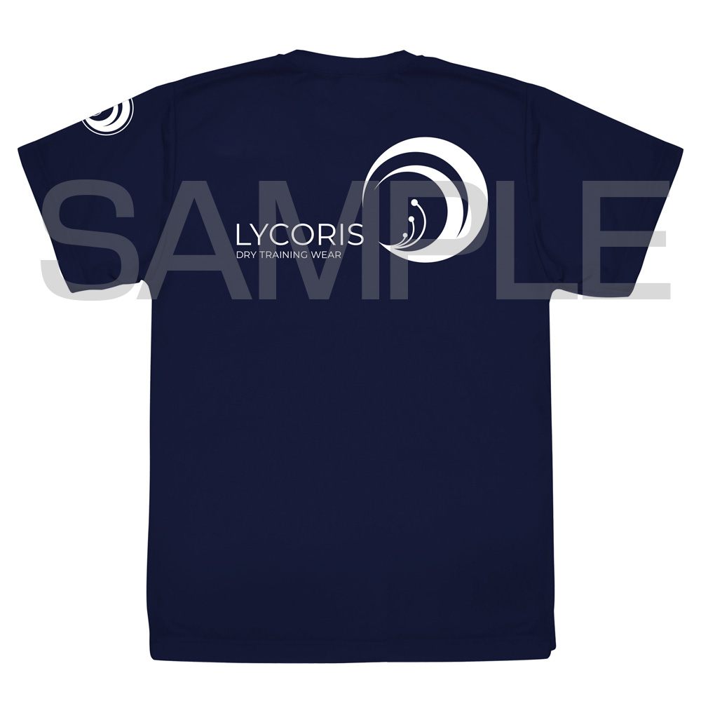 リコリス・リコイル_XLサイズ_リコリス セカンド ドライTシャツ/NAVY