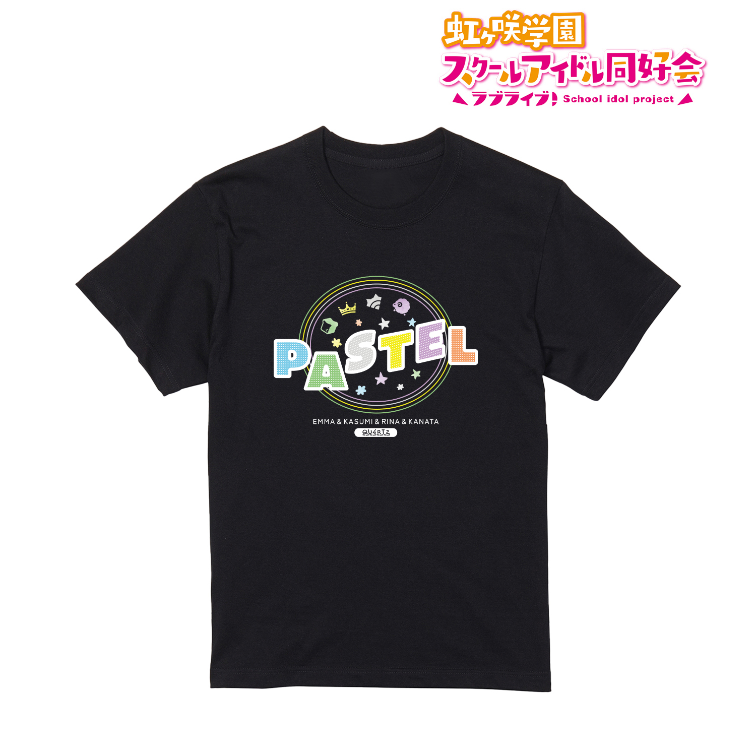 ラブライブ！虹ヶ咲学園スクールアイドル同好会_(サイズ/M)_PASTEL Tシャツレディース