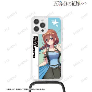 오등분의 신부∽_(대상 기종/iPhone 11)_rockin'star 콜라보 신작 나카노 미요리 락 아이돌 ver. 숄더 iPhone 케이스