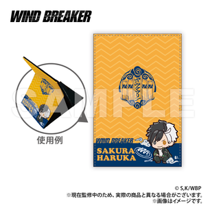 WIND BREAKER Leather Folding Mirror - Sakura Haruka (Puchi Kyun Series) [Colleize Pre-Order Item]
