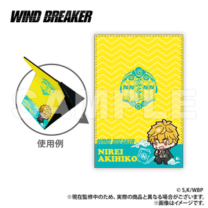 WIND BREAKER Leather Folding Mirror - Akihiko Nirei (Puchikyun Series) [Colleize Pre-Order Item]