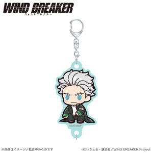 WIND BREAKER_Connectable Acrylic Keychain_Umemiya Ichi (Puchikyun Series) [Colleize Pre-order Item]