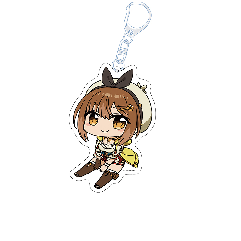 ライザのアトリエ ?常闇の女王と秘密の隠れ家?_ぺたん娘アクリルキーホルダー ライザ?