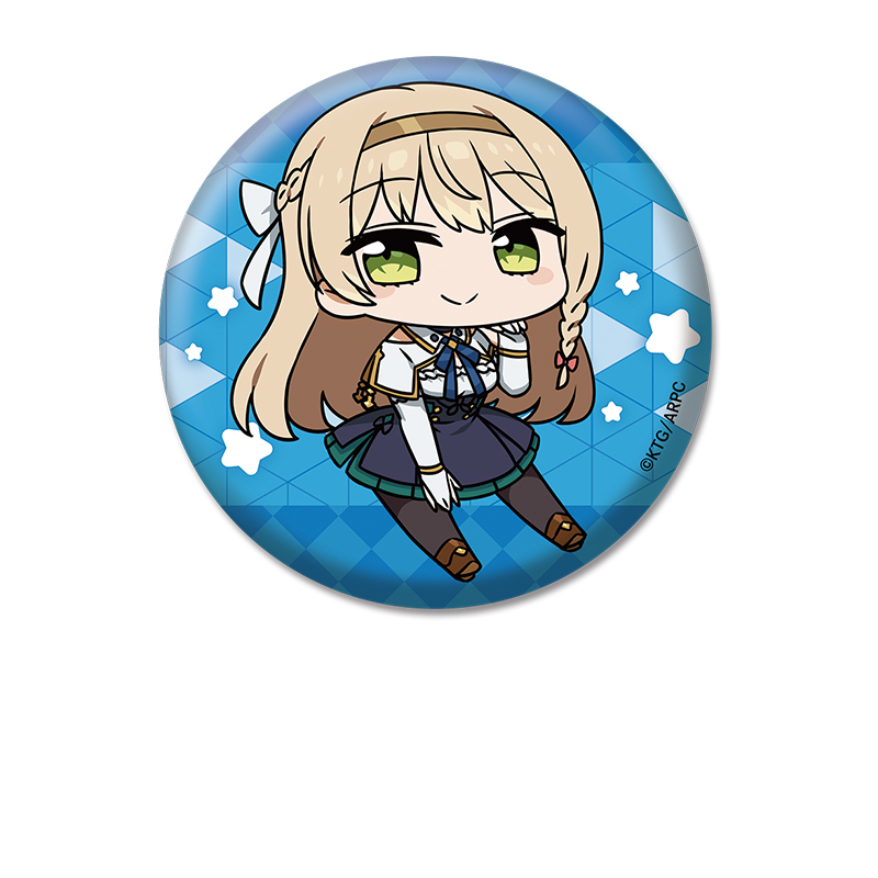 ライザのアトリエ ?常闇の女王と秘密の隠れ家?_ぺたん娘缶バッジ クラウディア