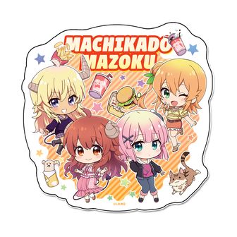 貴重　まかどまぞく アクリルキーホルダー リリス &よりしろ グッズ-キーホルダー】まちカドまぞく アクリルキーホルダー【衣装