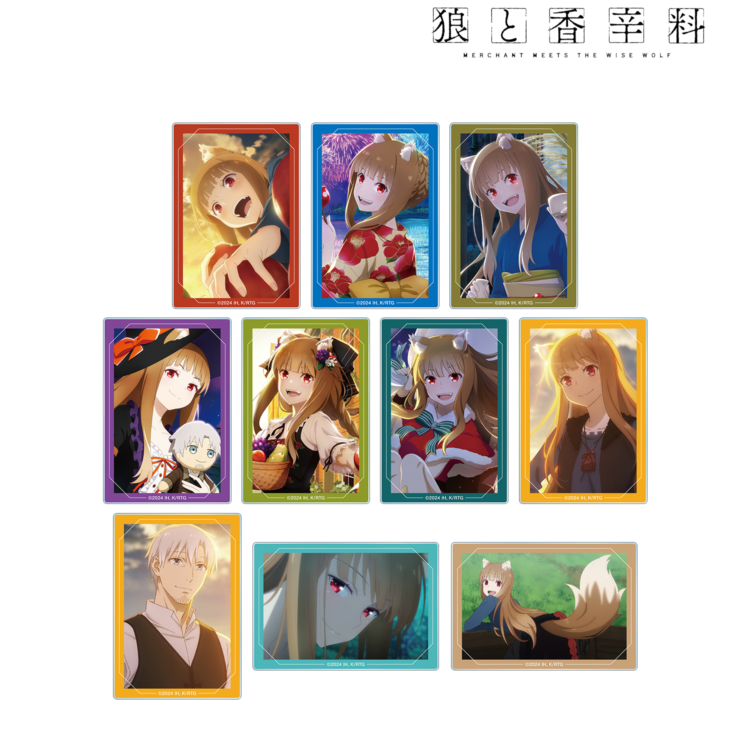狼と香辛料 カード 5種セット 狼と香辛料 MERCHANT MEETS THE WISE WOLF_トレーディング