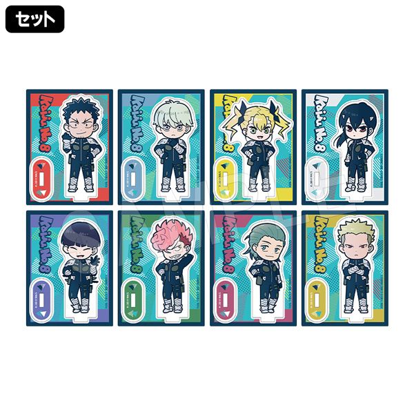 怪獣8号_トレーディングアクリルスタンド ミニキャラVer.(F*Kaori