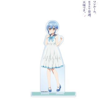ワンルーム 日当たり普通 天使つき 【堤つむぎ】【蔓深ひすい】缶バッジ ワンルーム、日当たり普通、天使つき。_描き下ろし 堤つむぎ