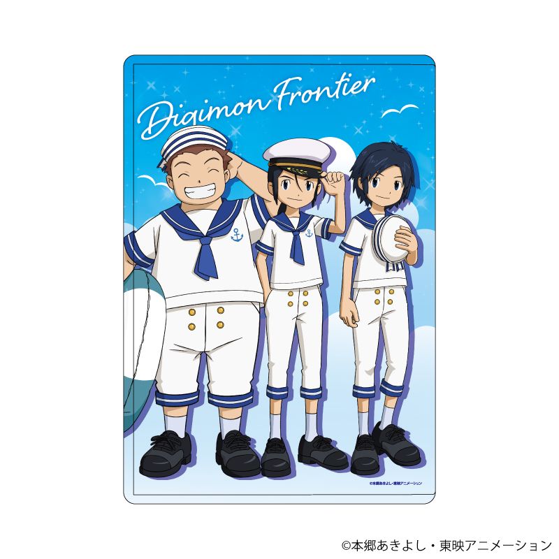 デジモンフロンティア_キャラクリアケース03/源輝二＆柴山純平＆木村輝