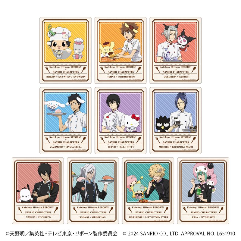 家庭教師ヒットマンREBORN!×SANRIO CHARACTERS_アクリルカード03/BOX