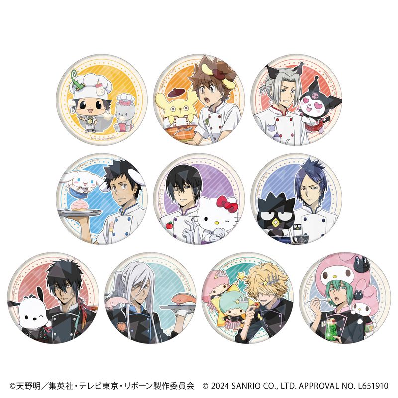 家庭教師ヒットマンREBORN!×SANRIO CHARACTERS_(65mm)_ホログラム缶