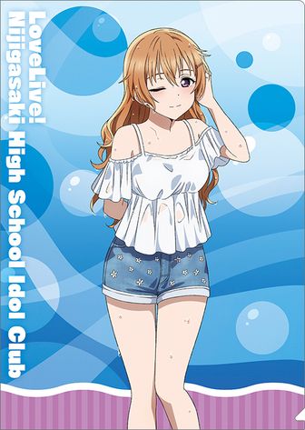 ラブライブ！虹ヶ咲学園スクールアイドル同好会_クリアファイル／近江