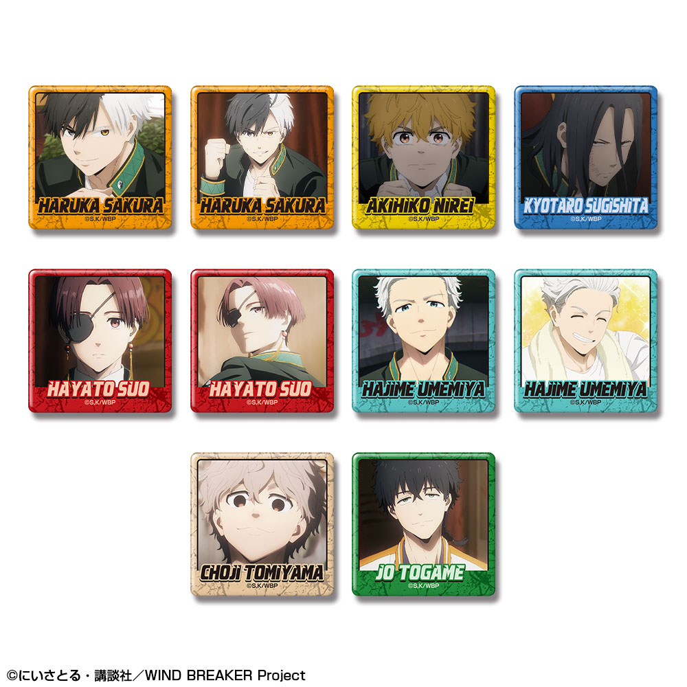 WIND BREAKER ウィンドブレイカー ウィンブレ_ぷくっとバッジコレクションBOX【コンプリートBOX/10個入り】