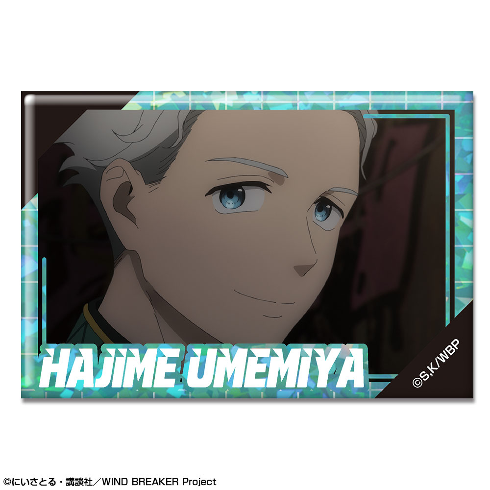 WIND BREAKER_ホログラム缶バッジ デザイン14(梅宮一/A)