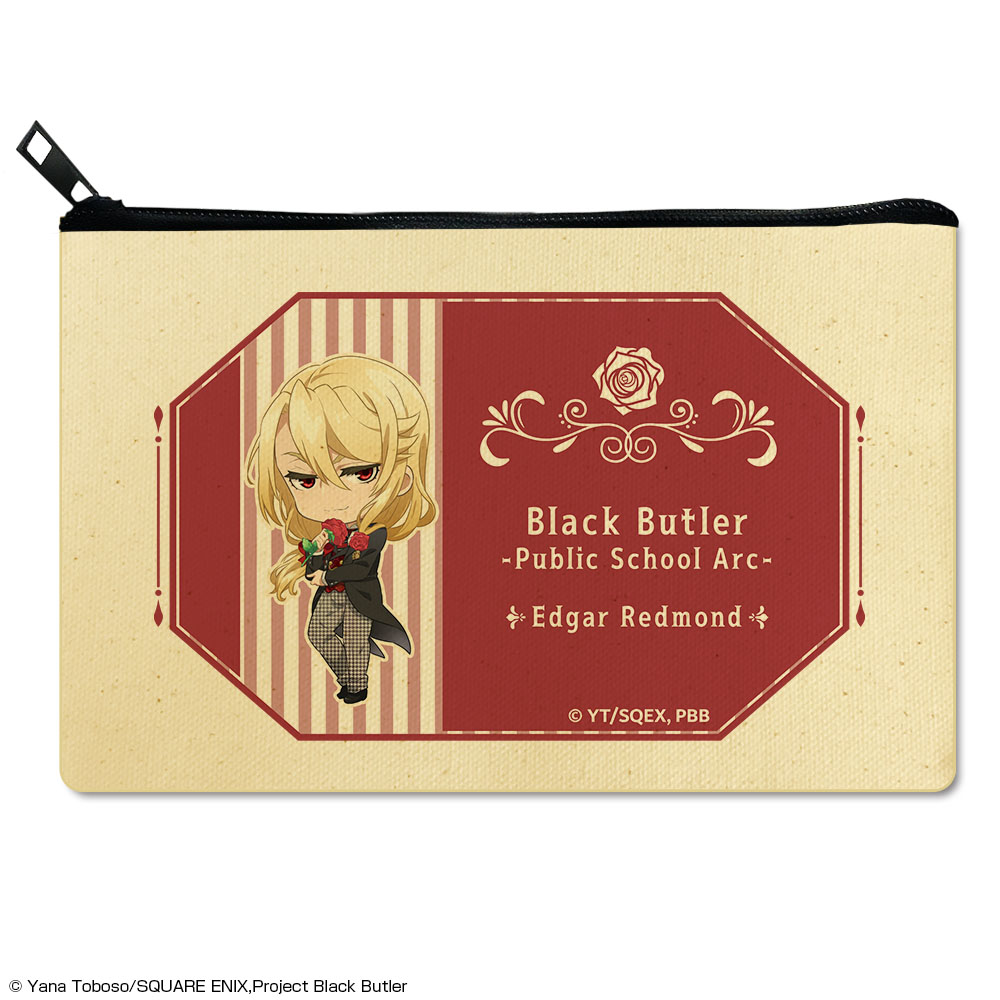 黒執事 -寄宿学校編-_フラットポーチ デザイン03(エドガー・レドモンド)