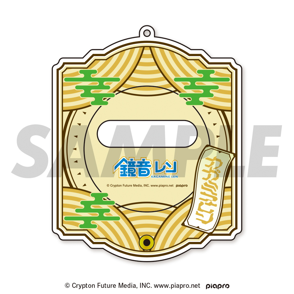 ピアプロキャラクターズ～ジャパンクスタイル～_缶バッジアクリルフレーム（鏡音レン）