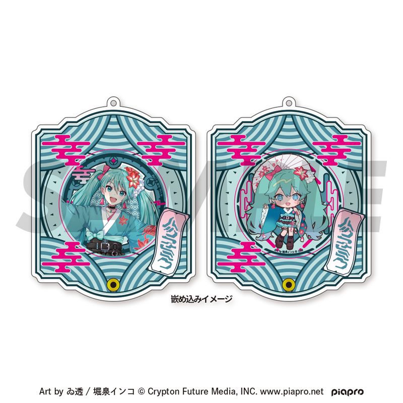 ピアプロキャラクターズ～ジャパンクスタイル～_缶バッジアクリル