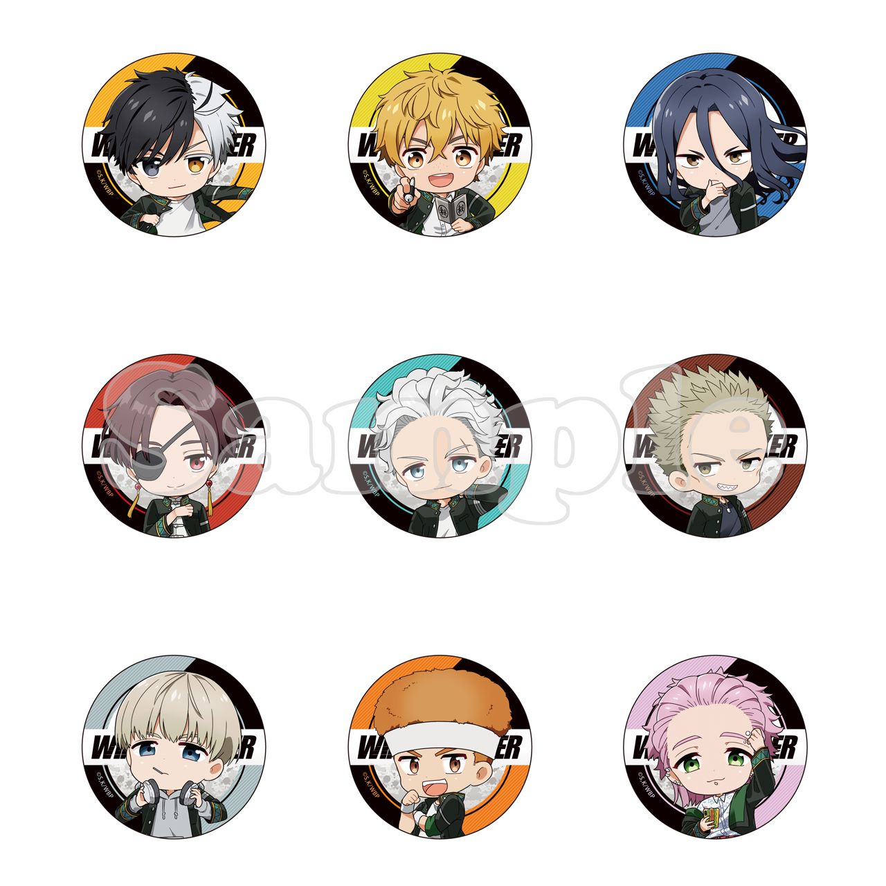 01 WIND BREAKER coffee shop 缶バッジ　未開封　原作絵 pri-4582782676629.jpg