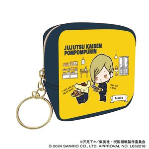 呪術廻戦 第2期_スクエアミニポーチ／七海 建人×ポムポムプリン 呪術廻戦 懐玉・玉折×サンリオキャラクターズ