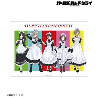 ガールズバンドクライ　トレーディング ミニ色紙　全9種 コンプリートセット グッズ-色紙】ガールズバンドクライ トレーディングミニ色紙