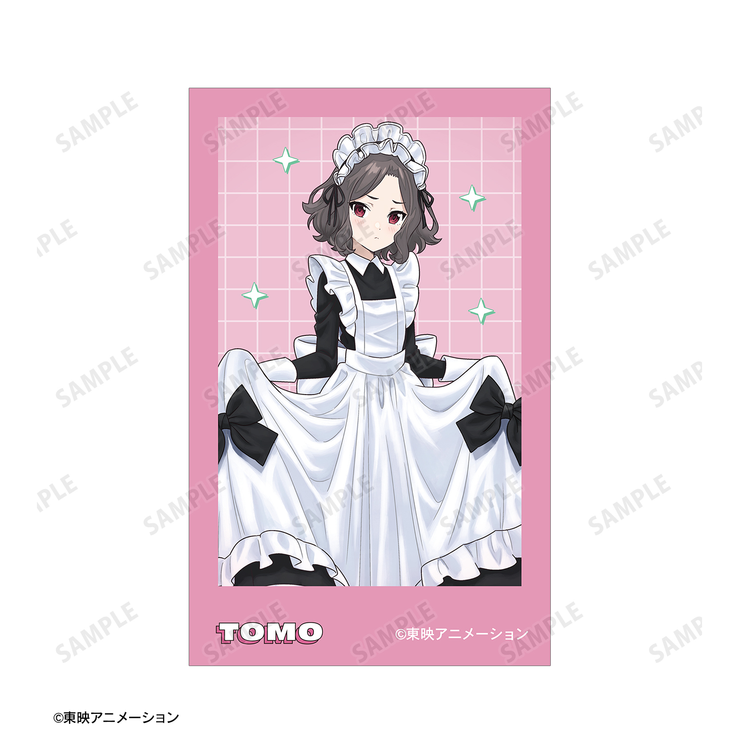 攻殻のパンドラ イラストカード&ブロマイド 5枚セット ガールズバンドクライ_描き下ろし 海老塚 智 メイド風ver