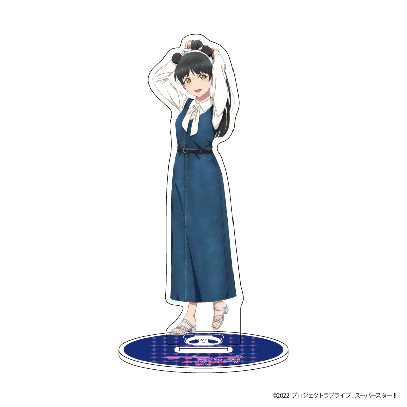 ラブライブ！スーパースター!!_アクリルスタンド05/葉月 恋 パンダver.(描き下ろしイラスト)