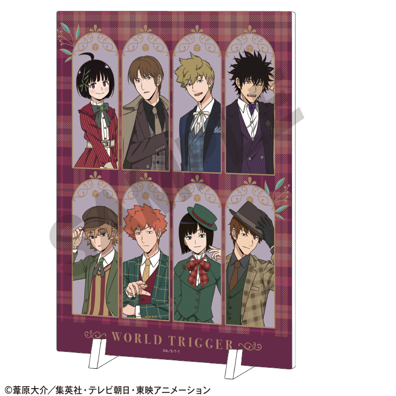 ワールドトリガー_アクリルパネル　集合　英国風第2弾