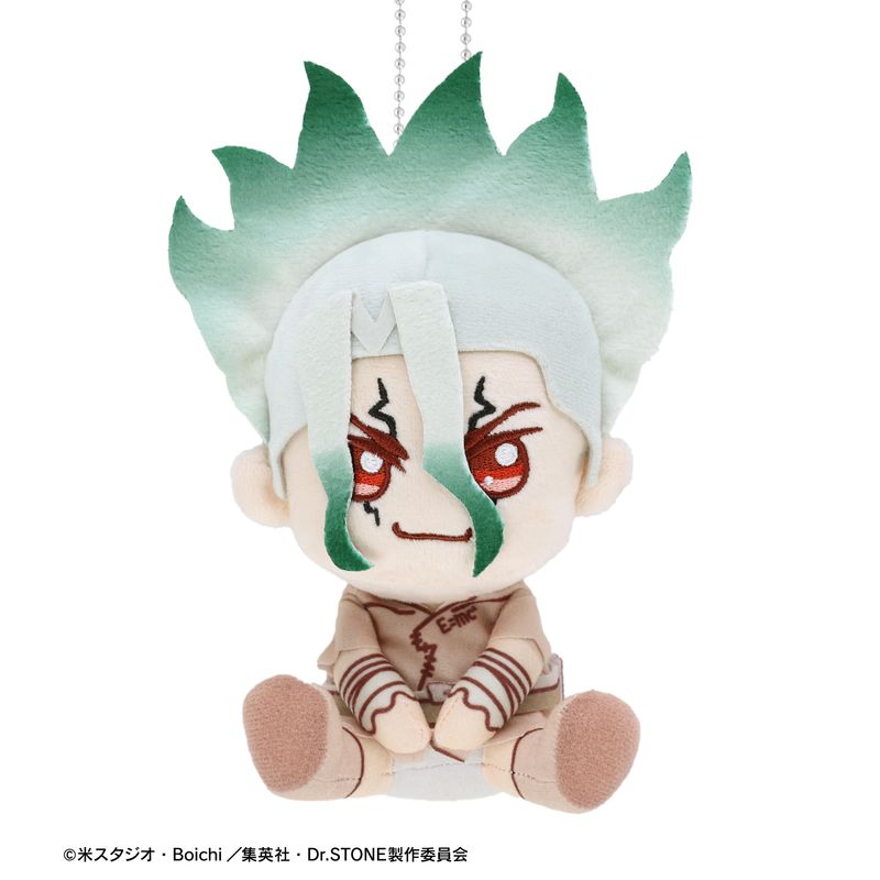 Dr.STONE_ちょこんと！ おすわり ぬいぐるみマスコットセット 石神千空