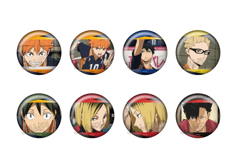 ハイキュー!!_百面相缶バッジ vol.4 【BOX／8個入り】 | ハイキュー