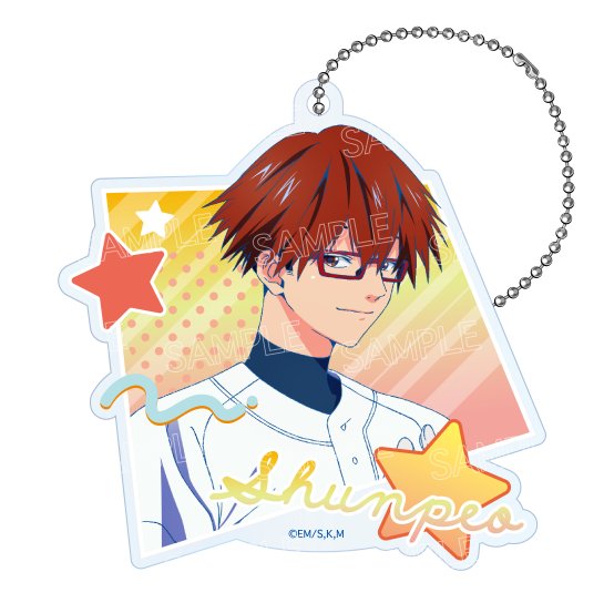 忘却バッテリー_ビビッドライン アクリルキーチェーン 【BOX／7個入り